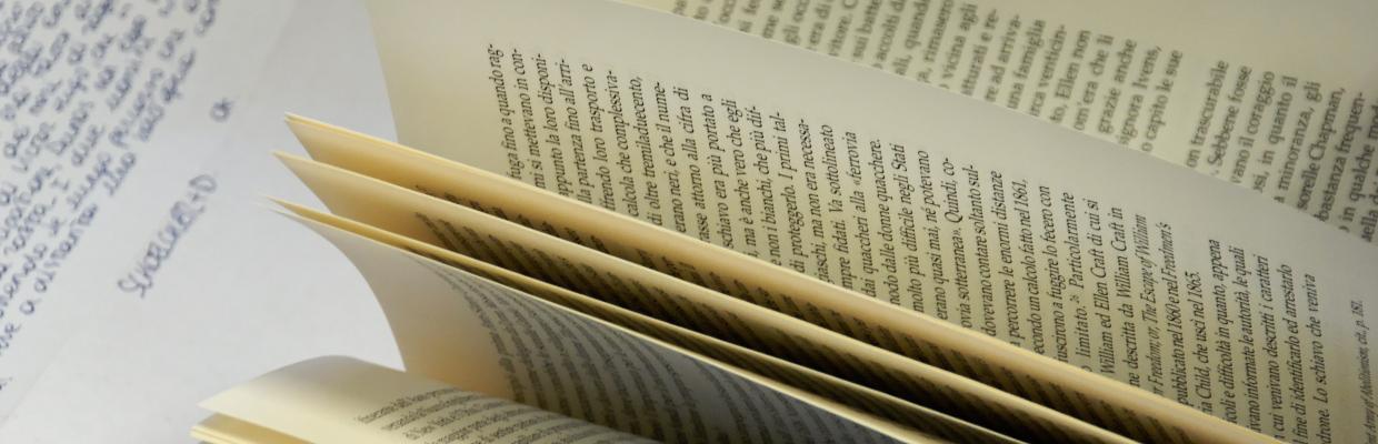 Pagine di un libro