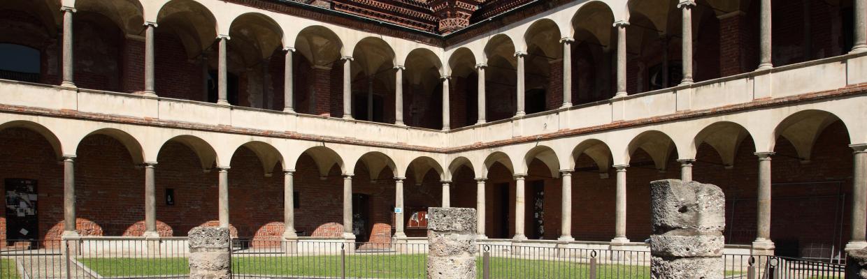 Chiostro: particolare